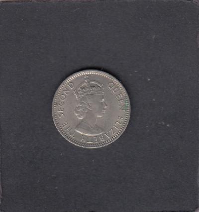 Beschrijving: 10 Cent  ELIZABETH II